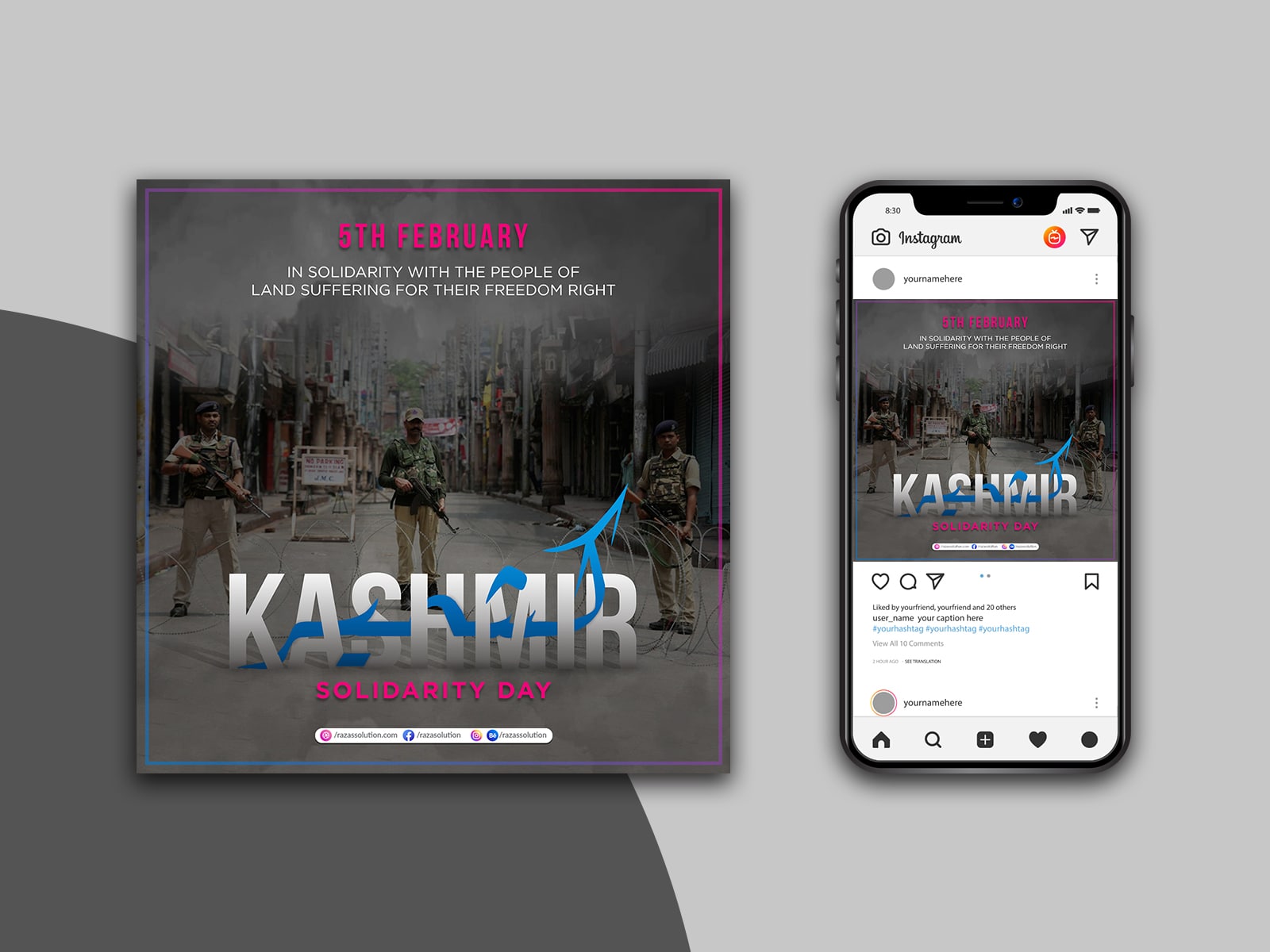 Instagram post design