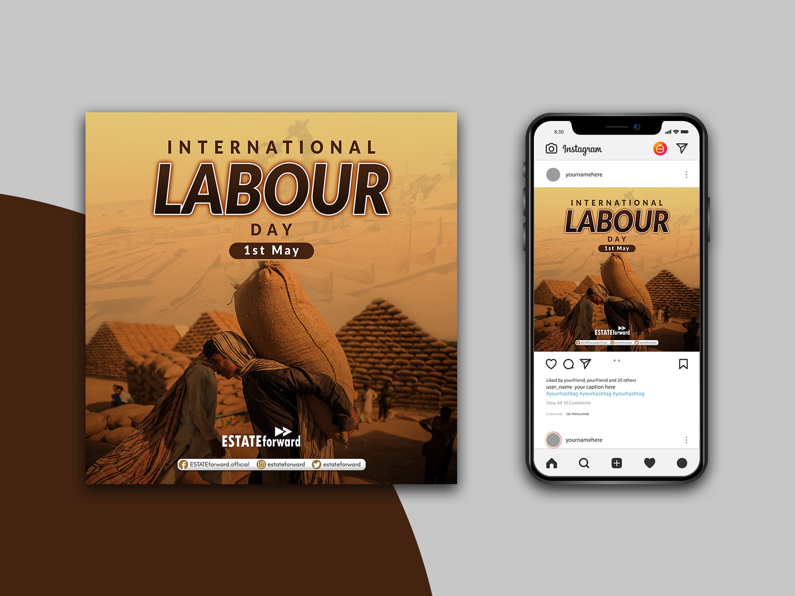 Brand promotion post design