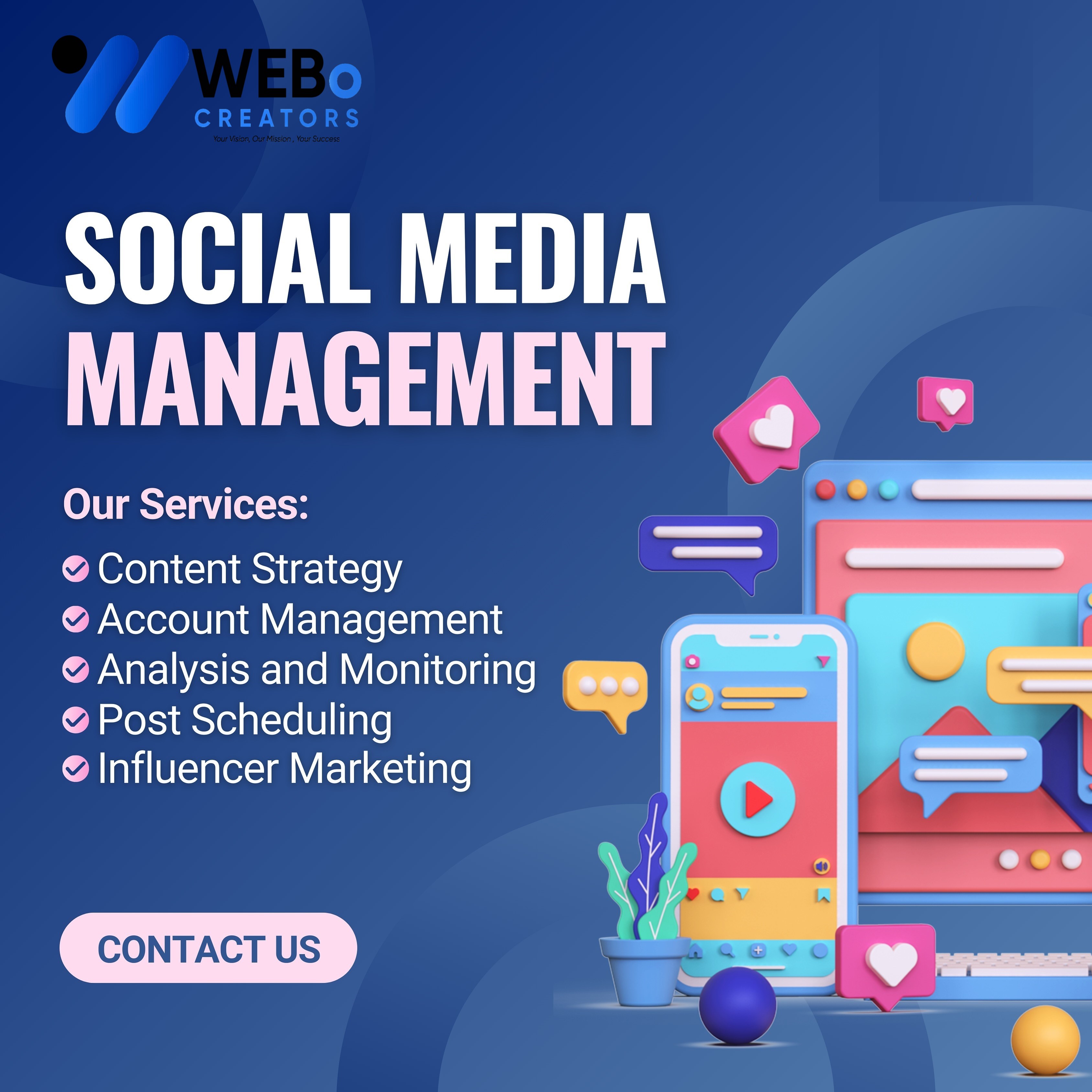 Social Media Management Services, Marketing & Optimization Company in Georgia