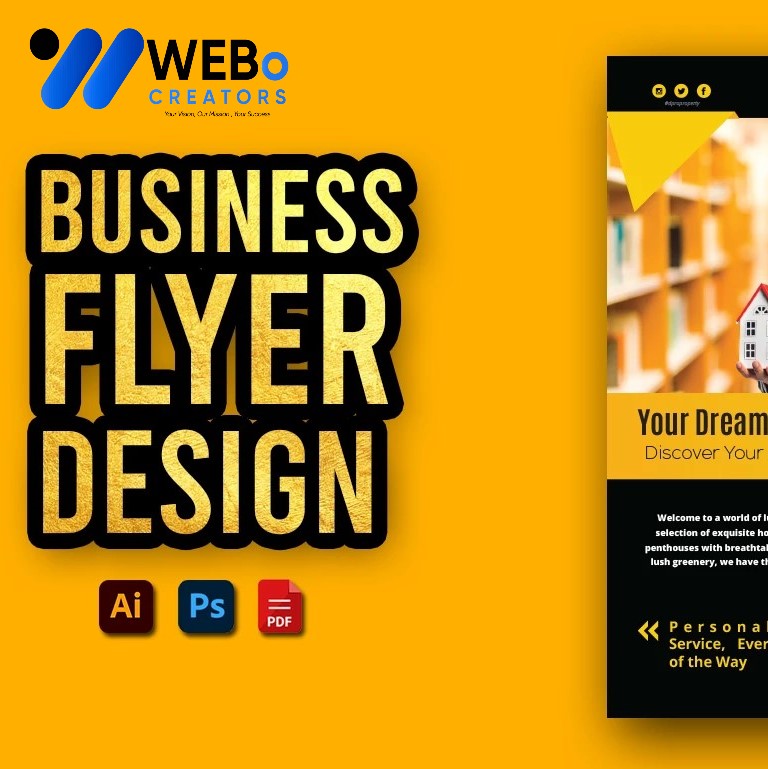 Creative Flyer Design for Moving Company in Georgia | Flyer for Removals Services